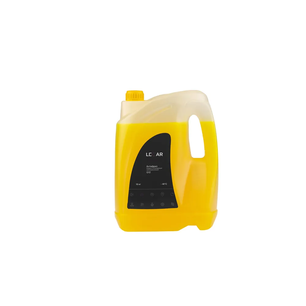 Антифриз LECAR G12 G12 готовый -40C желтый 10 л LECAR000091210