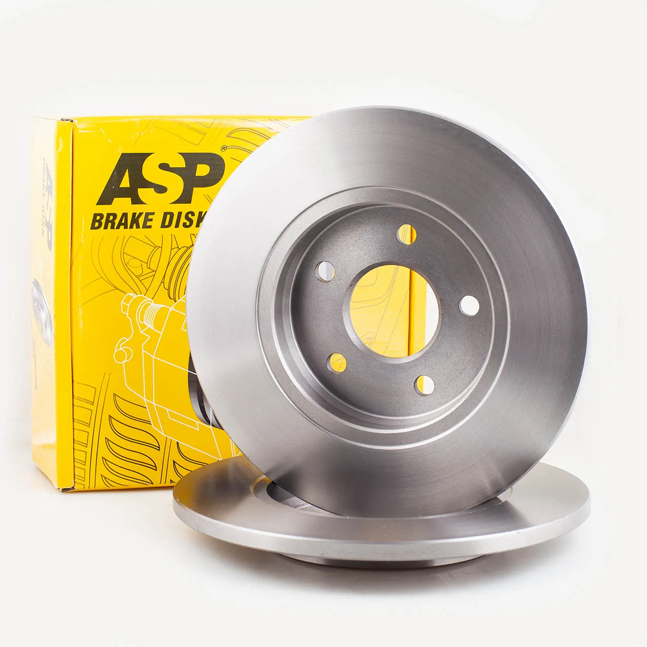 Диск тормозной задний FORD MONDEO III 00-07 ASP 020255