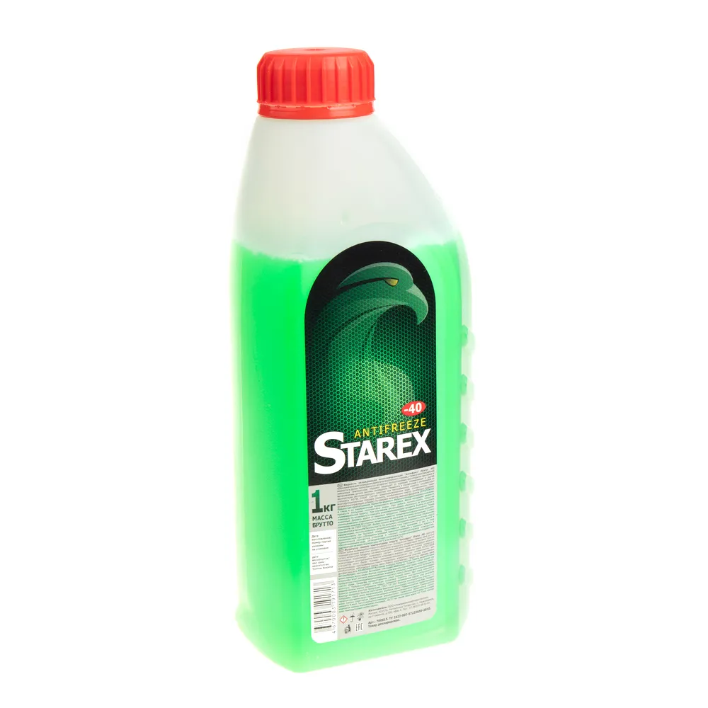 Антифриз Starex Зеленый (Север) G11 1кг 700615
