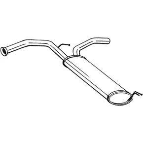 Глушитель задний CITR C1 05- BOSAL 135-721