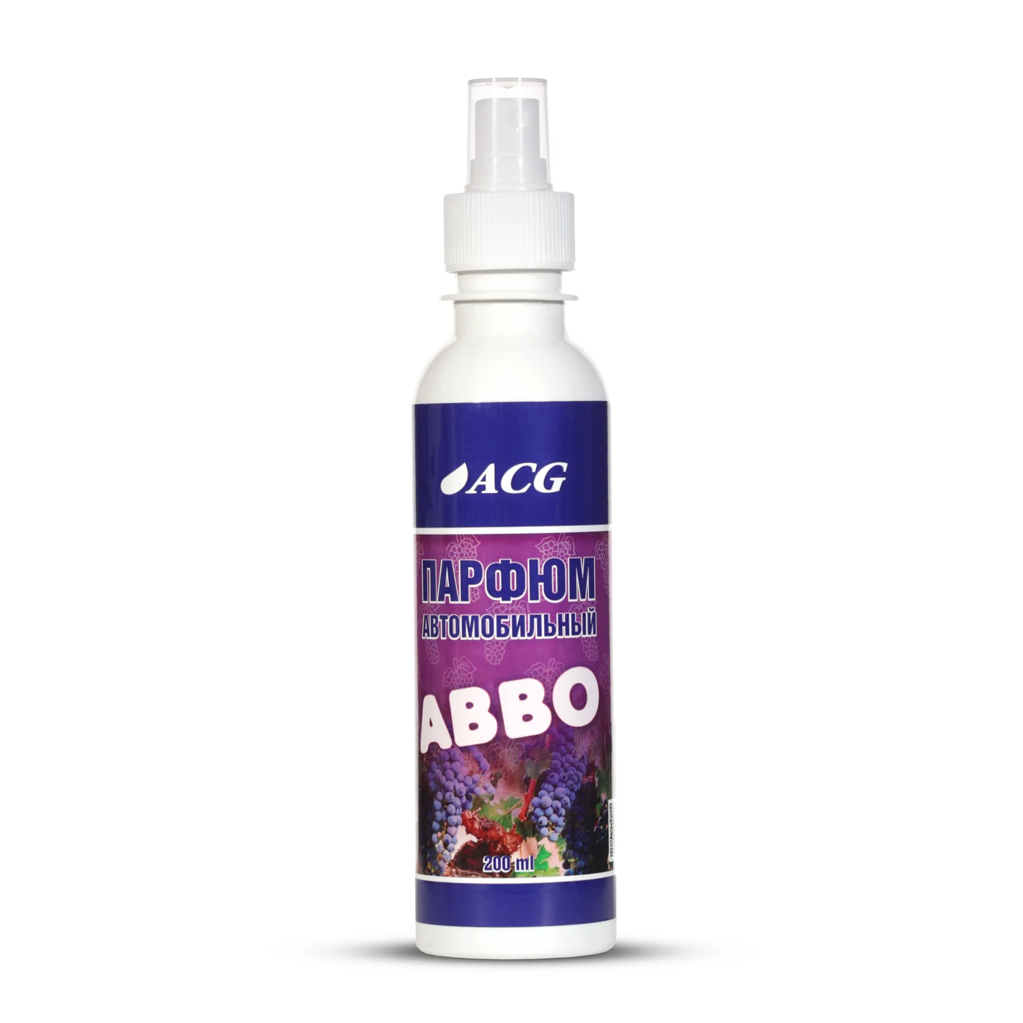 Парфюм автомобильный с ароматом сицилийский виноград ABBO ACG 200 мл ACG 1009443