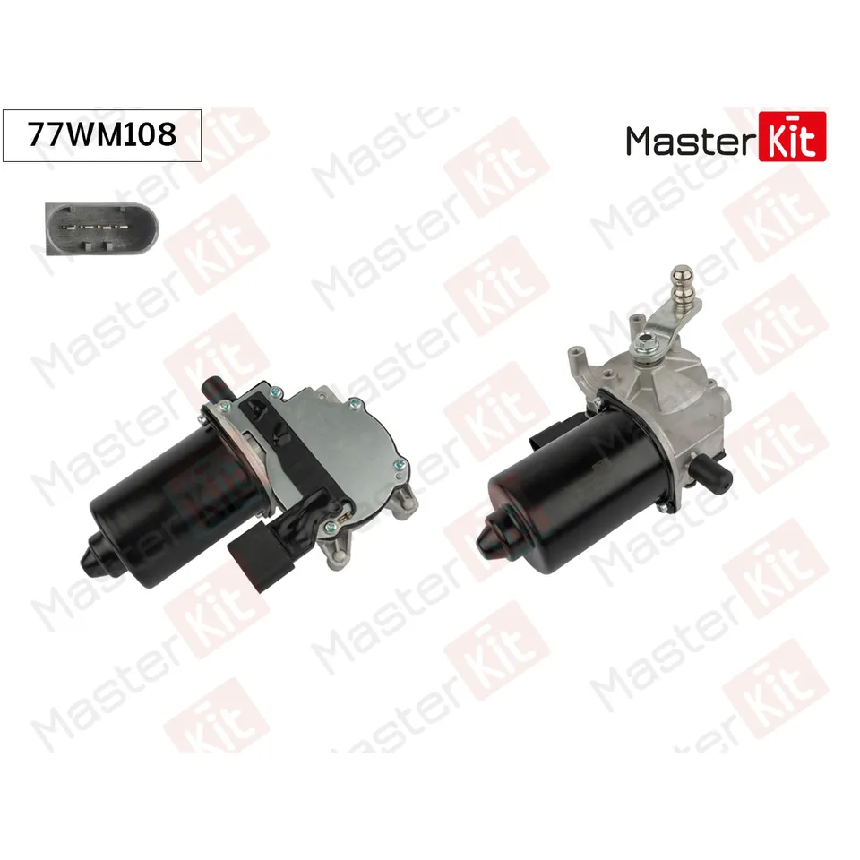 Мотор стеклоочистителя перед. BMW X5 (E70)/X6 (E71, E72) 2006 - 2014 MASTERKIT 77WM108