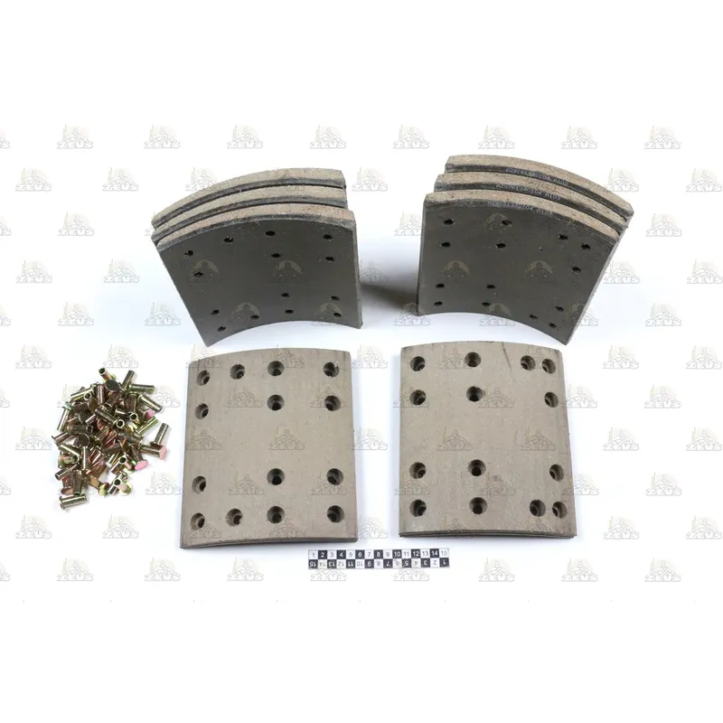 Накладки тормозные ZEVS BL0104
