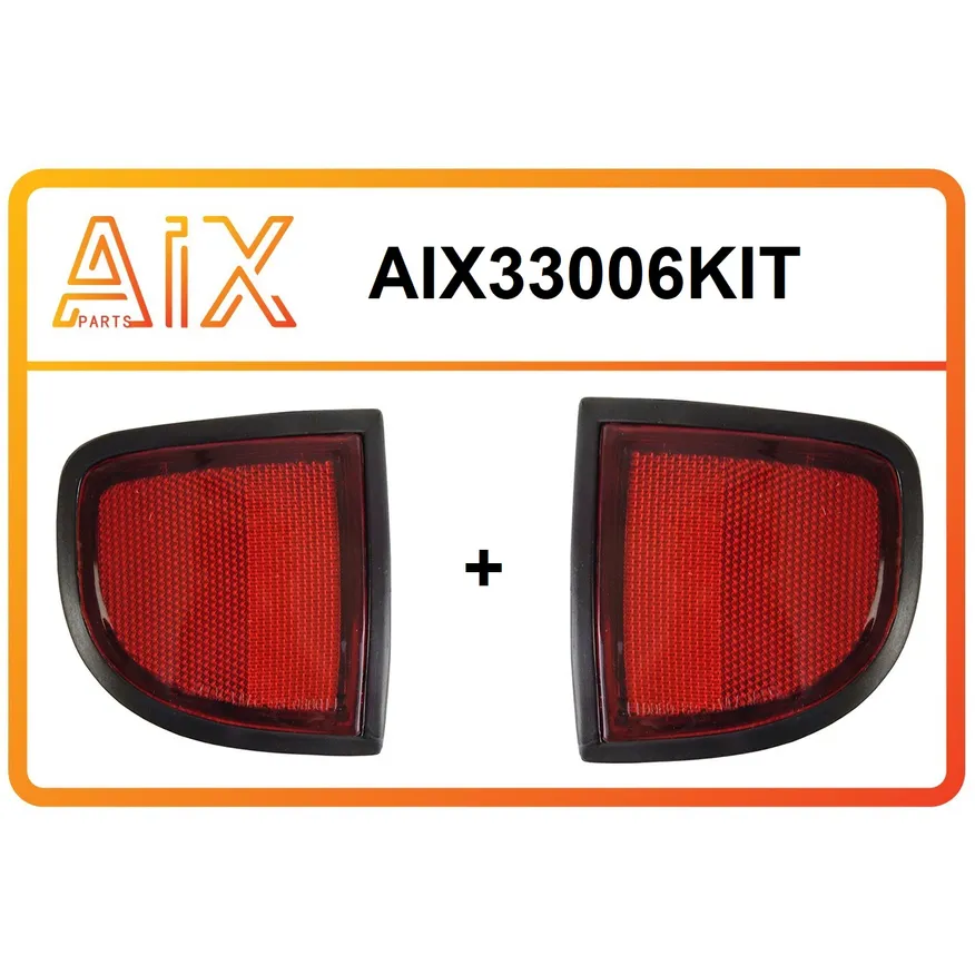 Набор 2 шт катафот заднего бампера левый+правый / 8355a015+8355a016 AIX AIX33006KIT