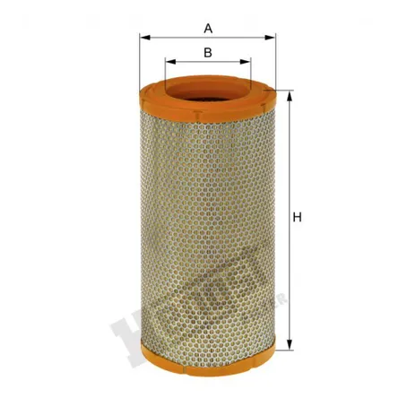 Фильтр воздушный HENGST E735L