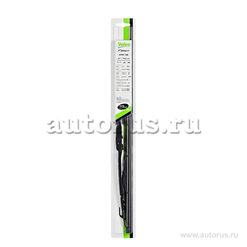 Щетка стеклоочистителя 450 мм каркасная 1 шт VALEO 675545
