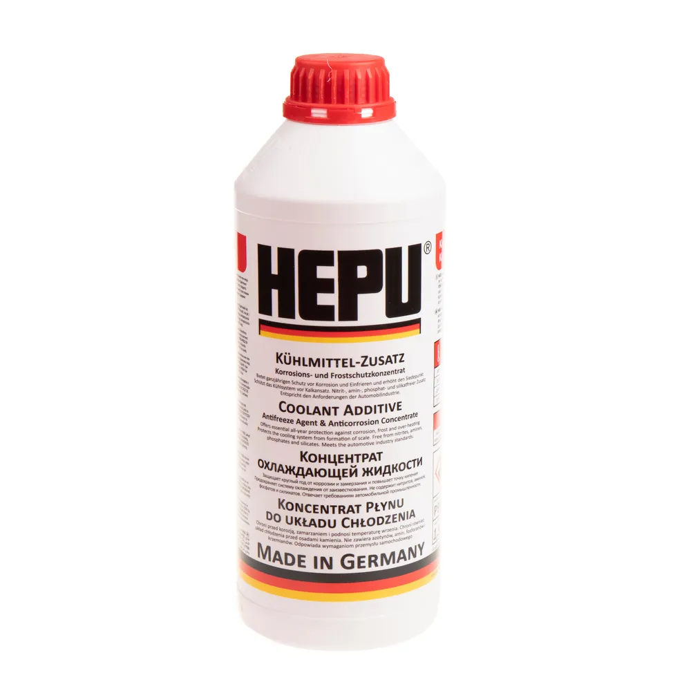Антифриз HEPU Coolant G12 концентрат красный 1,5 л P999-G12