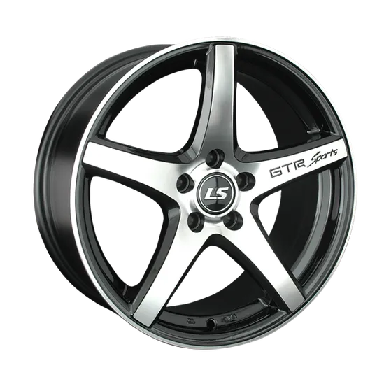 Диск литой R15 6.5J 5x100/57.1 ET38 LS 540 BKF S042904