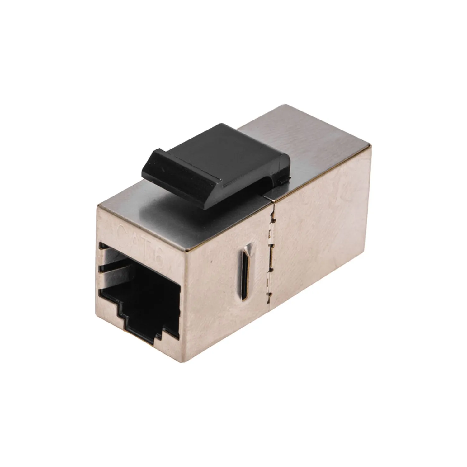 Адаптер проходной формата Keystone, Jack RJ-45(8P8C), FTP, CAT 6 PRO REXANT 02-0109