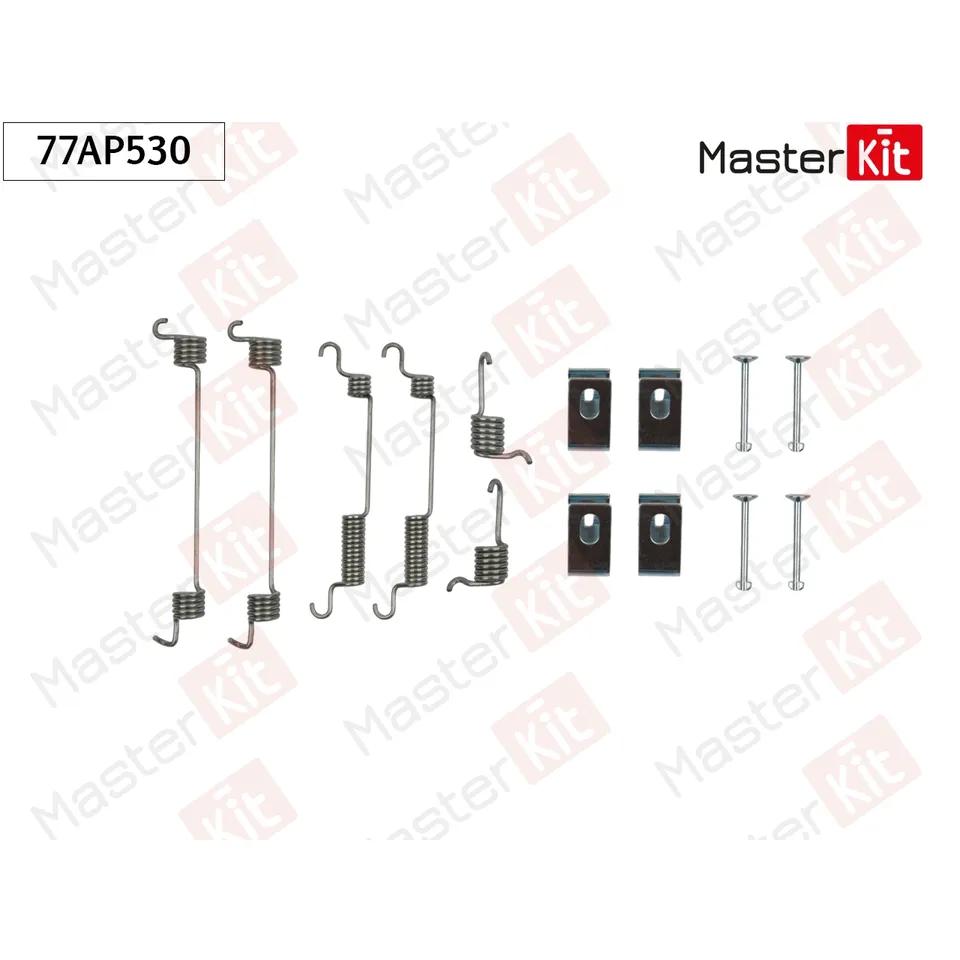 Комплект установочный барабанных колодок Chrysler SEBRING (JR) 2000 - 2007 MASTERKIT 77AP530