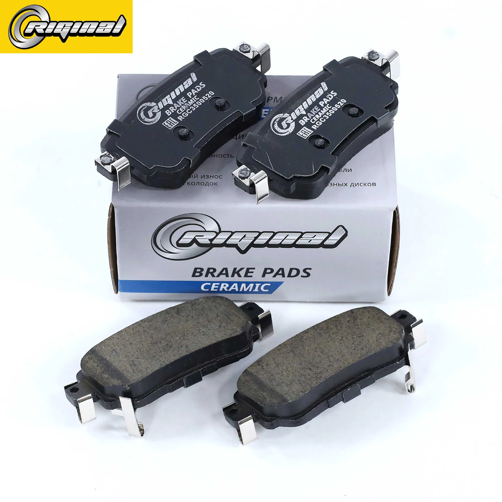 Колодка тормозная задняя Ceramic (кт.4шт.) NISSAN QASHQAI/X-TRAIL 14- D4060-4CA0A Riginal RGC3500520