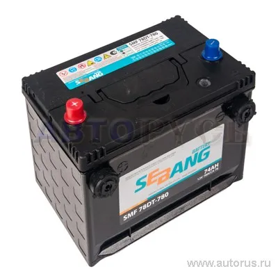 Аккумулятор SEBANG SMF 74 А/ч прямая L+ 260x179x205 EN740 А