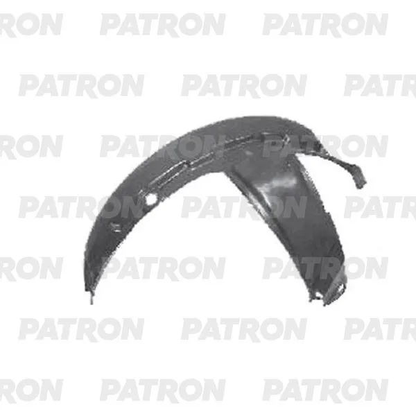 Подкрылок передн лев задняя часть RENAULT: KANGOO 98- PATRON P72-2342AL