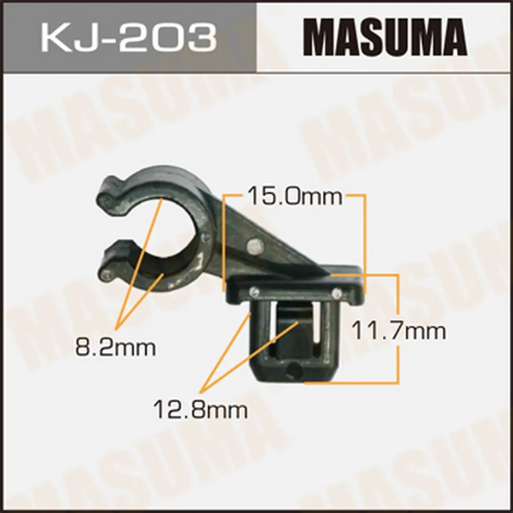 Клипса крепежная MASUMA KJ203
