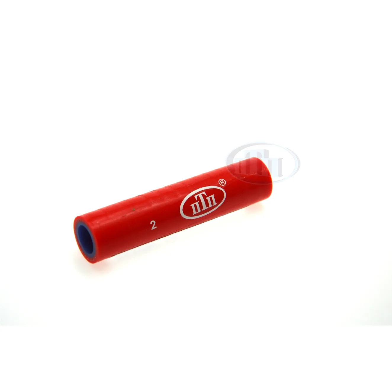 Патрубок расширительного бачка (D 12 mm, L 85 mm) КАМАЗА красный MVQ (5320-1311063-02) ПТП ПТП64 PTP028761