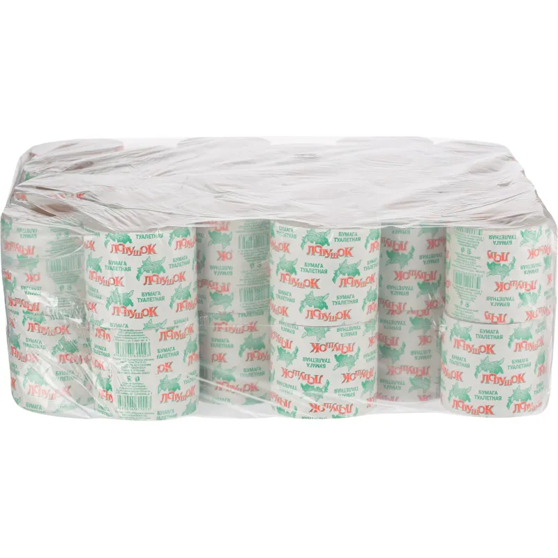 Бумага туалетная 1сл серая втул 25м 48рул/уп 1726998