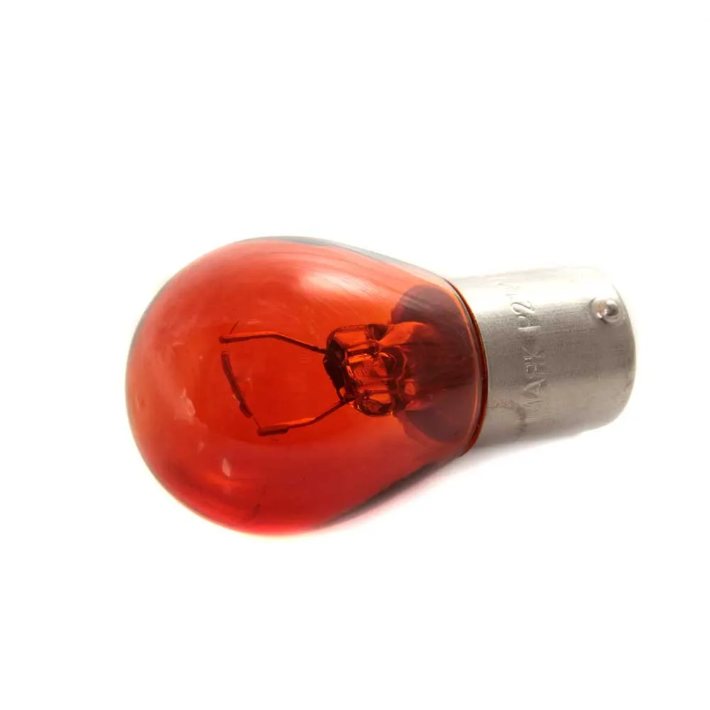 Автомобильная лампа P21W, 12V, 21W, BA15s, Маяк 8121310ORANGE