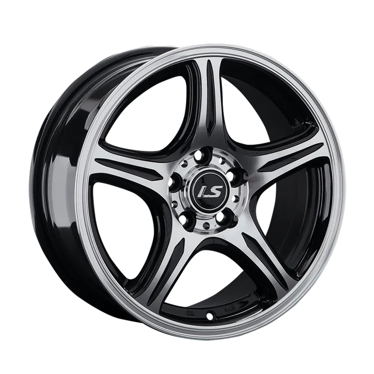 Диск литой R15 6.5J 5x114.3/73.1 ET40 LS 319 BKF S031806