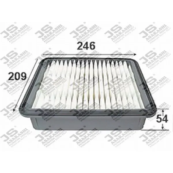 Фильтр воздушный TOYOTA Aristo/Progres/Mark II mot.2,5/3,0L JS ASAKASHI A192J