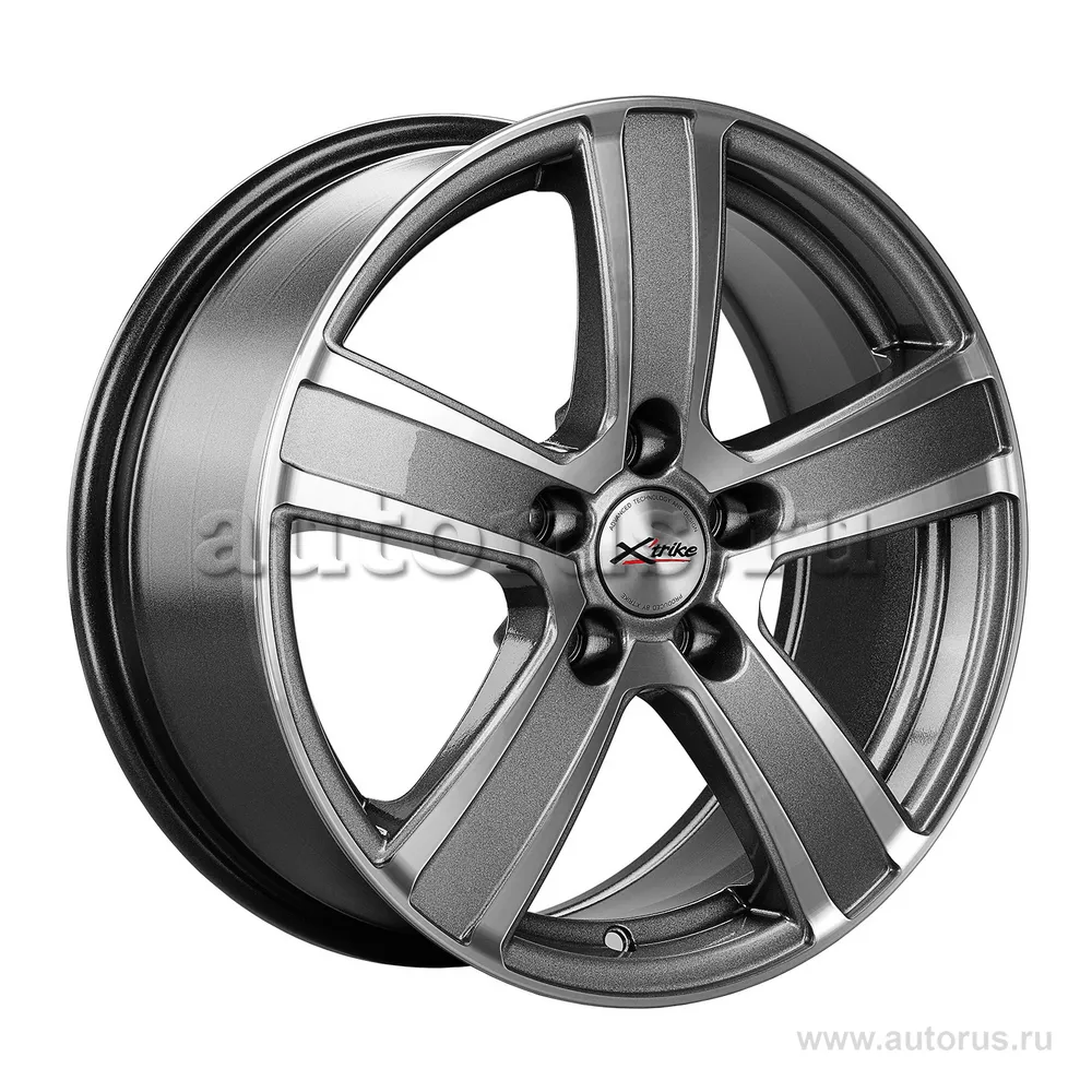 Диск литой R16 7J 5x114.3/71.6 ET32 X-trike X-108 HSB/FP 13865