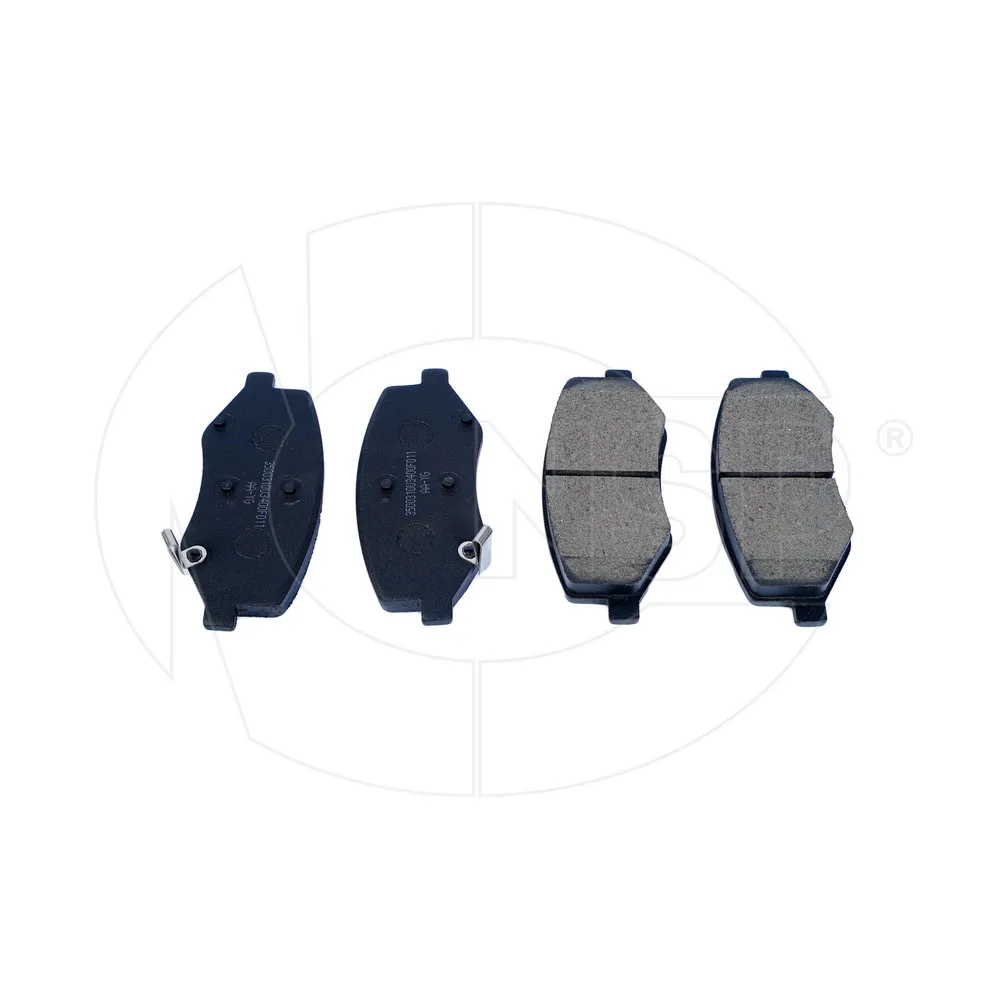 Колодки тормозные передние МОСКВИЧ 3/ JAC NSP NSPRS7N25