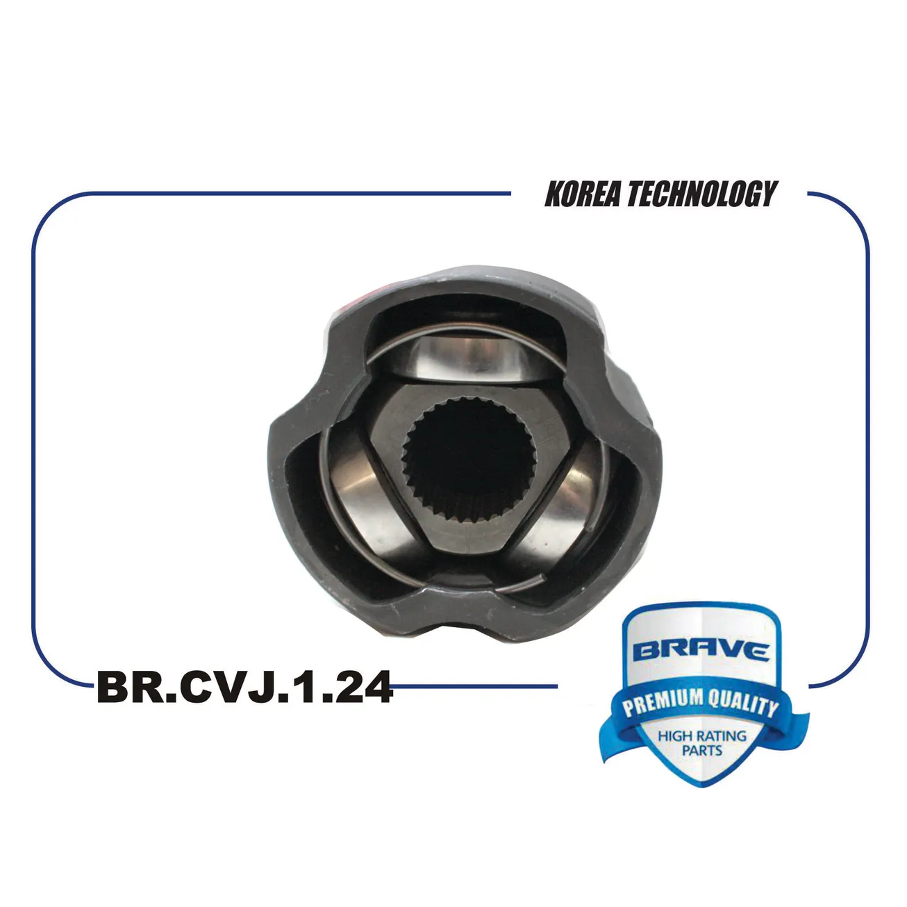Шрус внутренний 95228718 BR.CVJ.1.24 левый АКПП CHEVROLET Aveo T300, Cobalt,Gentra,Ravon R4 30X35X22 BRAVE BRCVJ124