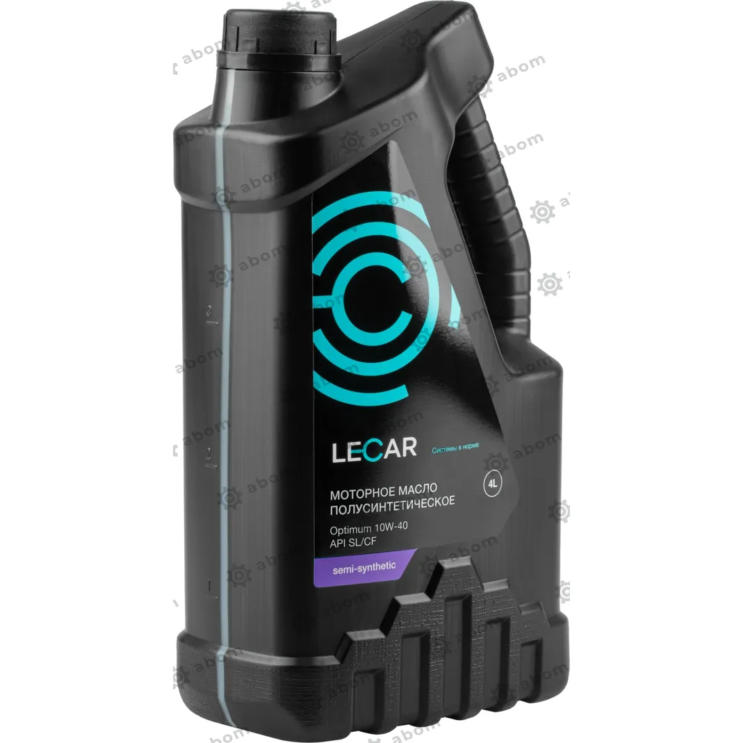 Масло моторное LECAR Optimum 10W-40 полусинтетическое 4 л LECAR000042010