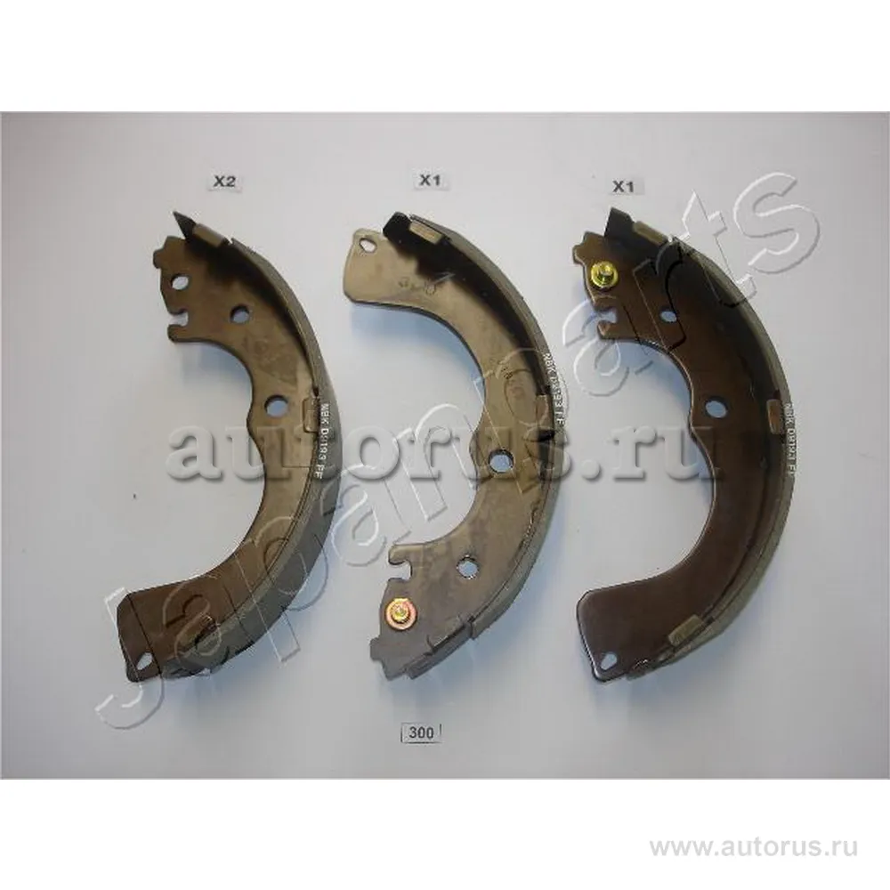 Колодки тормозные барабанные задн MAZDA MPV II 99-02 JAPANPARTS GF-300AF