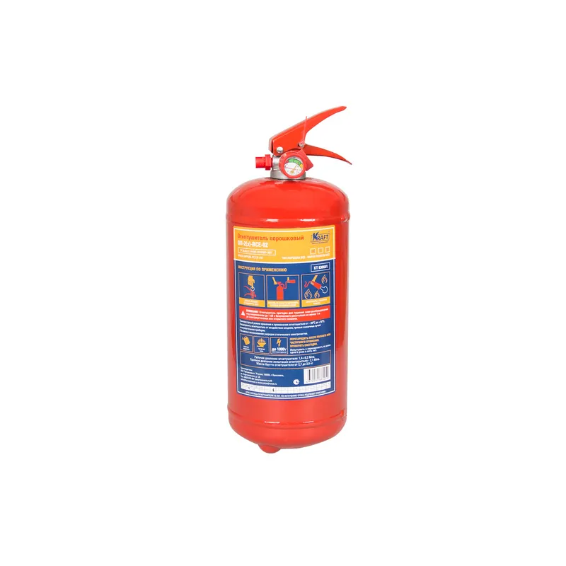 Огнетушитель порошковый ОП-2 KRAFT KT830601