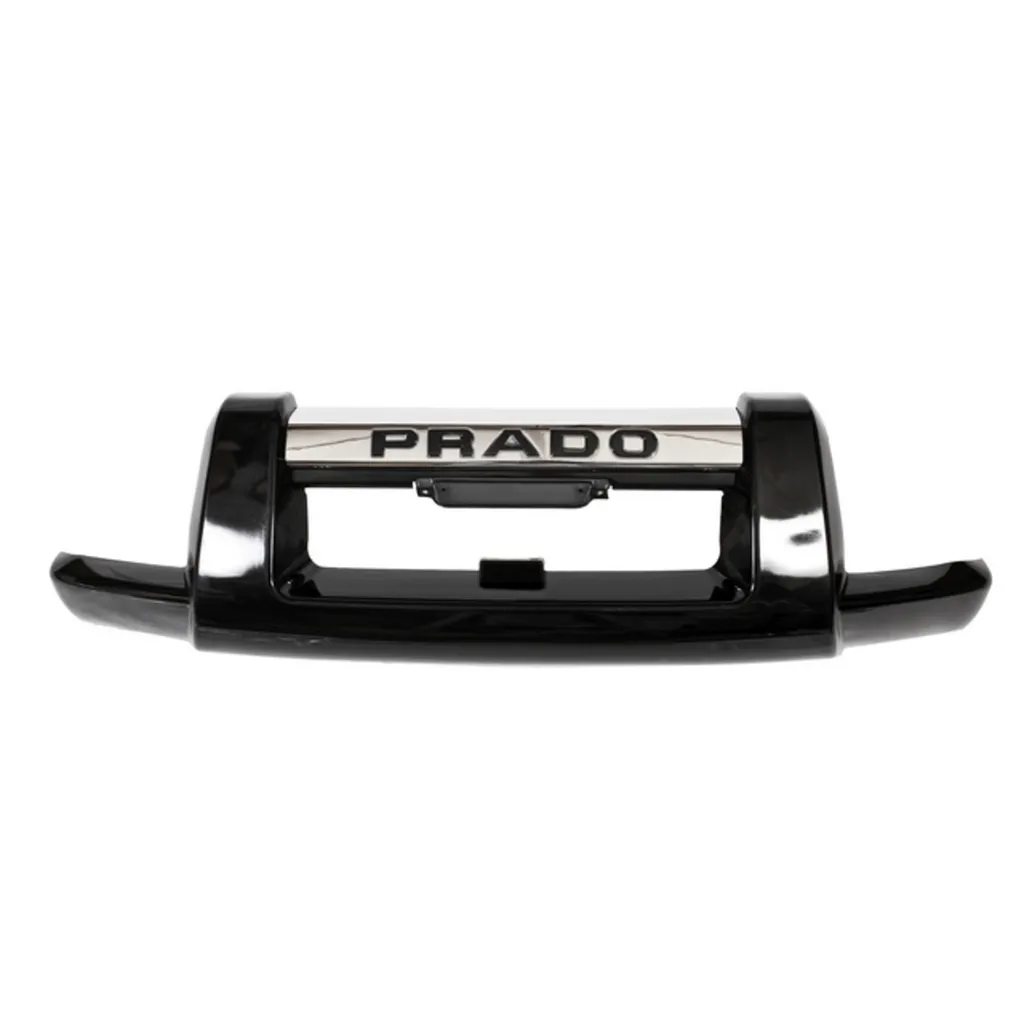 Накладка бампера переднего декоративная черная LC PRADO 120 2003- L116019700