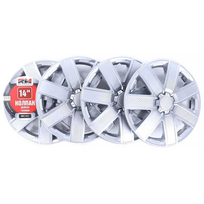 Колпак колеса R14 Галакси (пруж) кт 4 шт.(2+2) REDMARK REDMARK RM11431