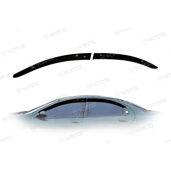 Дефлектора на окна Chrysler 300M Sd 1998-2004EuroStandard деф.окон Cobra Tuning CE50598