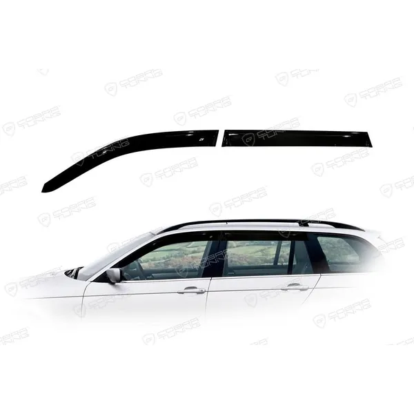 Дефлектора на окна BMW 3 Wagon (E46) 1998-2005EuroStandardдеф.окон Cobra Tuning BE21198