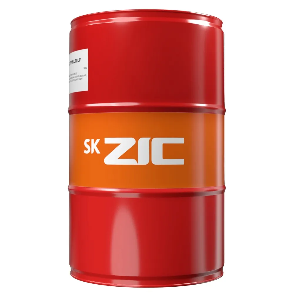 Масло трансмиссионное ZIC ATF Multi LF синтетическое 200 л 202665
