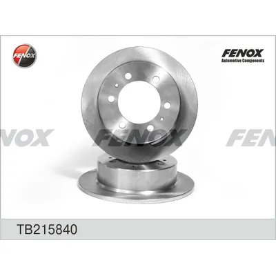 Диск тормозной SSANGYONG KORANDO 96-, MUSSO 95-, REXTON 02- 299X1 FENOX TB215840