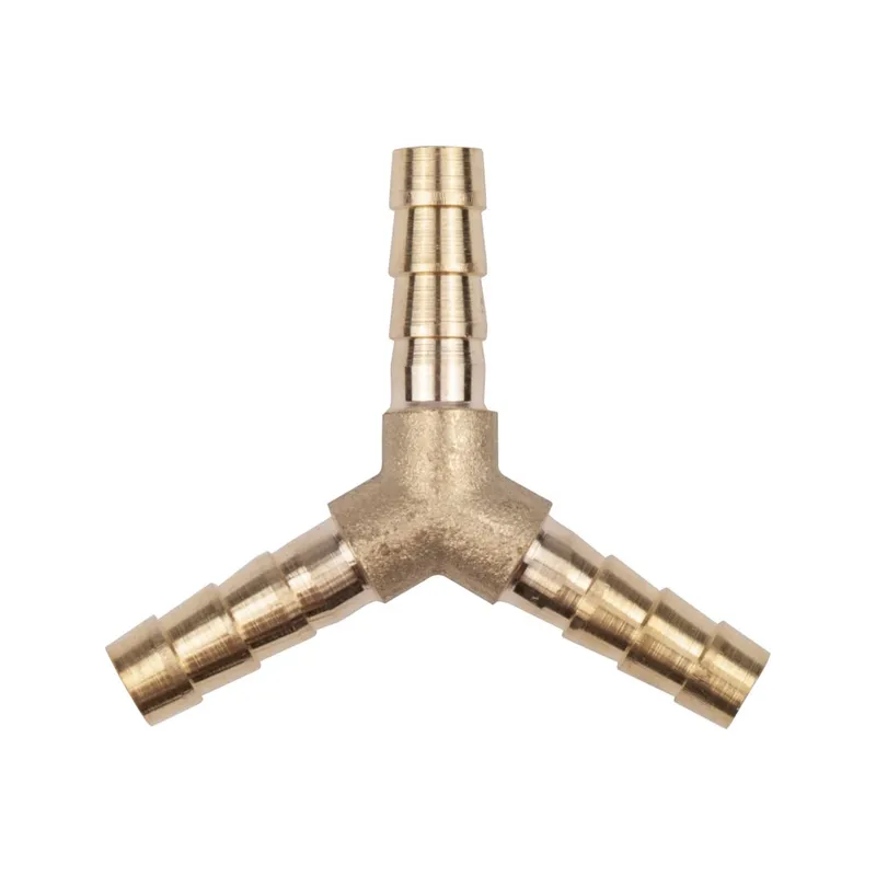 Тройник Y-образный елочка 6мм, латунь, в блистере AVSTEEL AV-700334B блистер