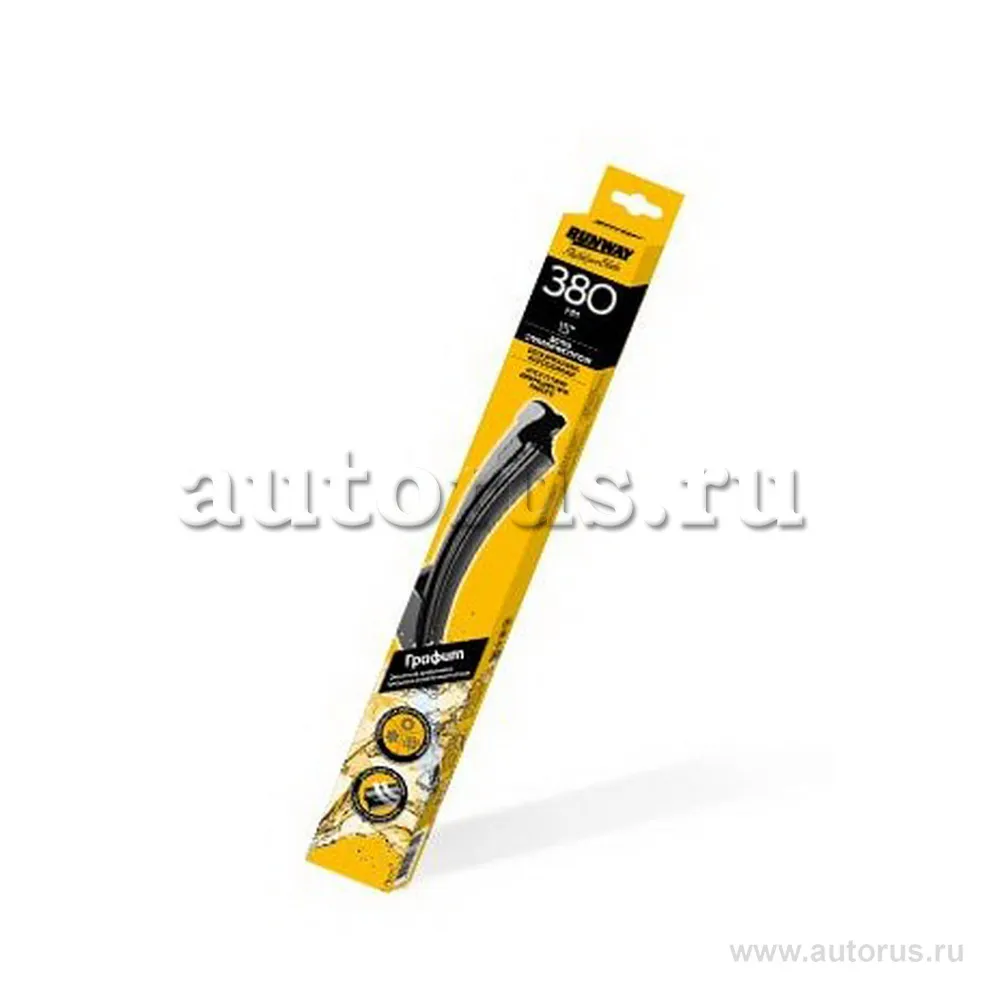 Щетка стеклоочистителя мм 1 шт RUNWAY RW-28G