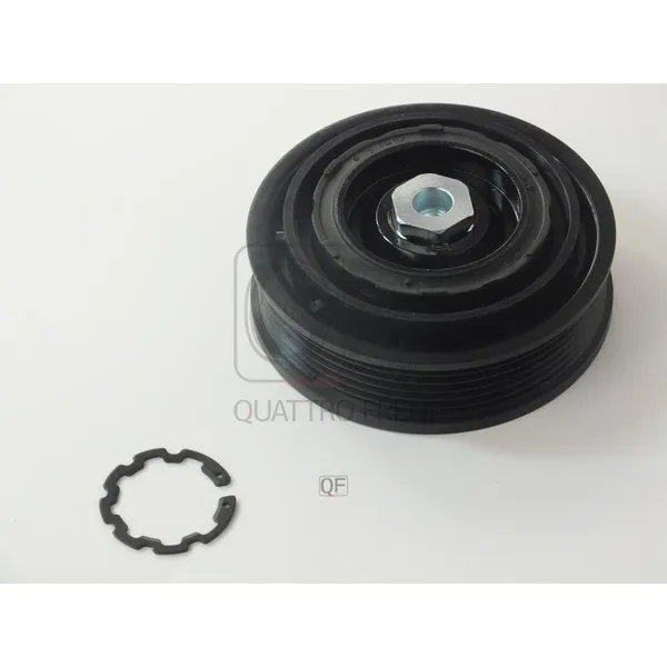 Шкив компрессора кондиционера в сборе QUATTRO FRENI QF80Q00326