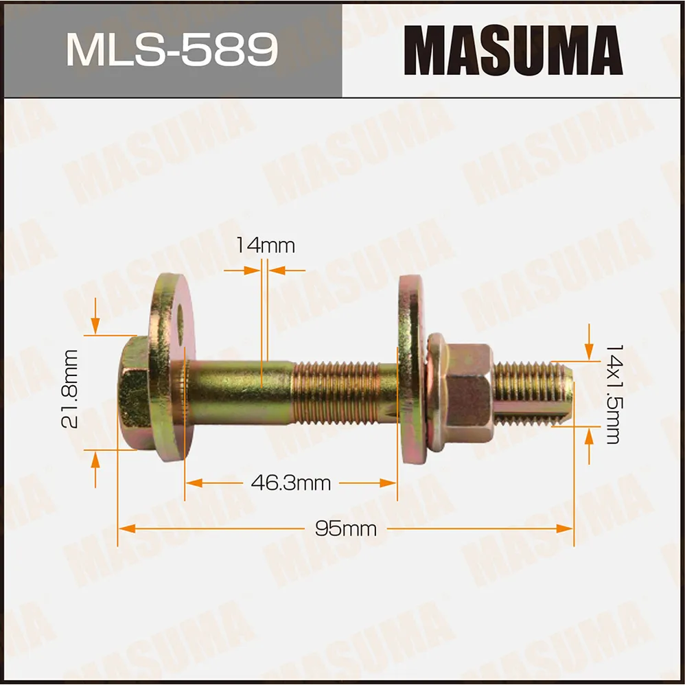 Болт эксцентрик Toyota MASUMA MLS-589