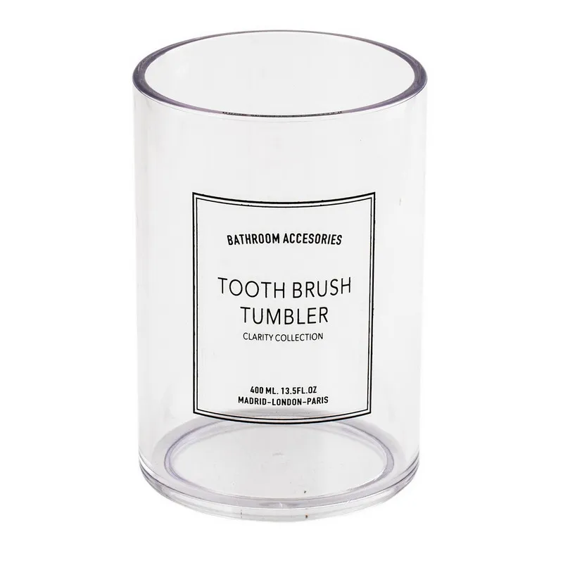 Стакан для ванной CLARITY прозрачный, акрил 1109208
