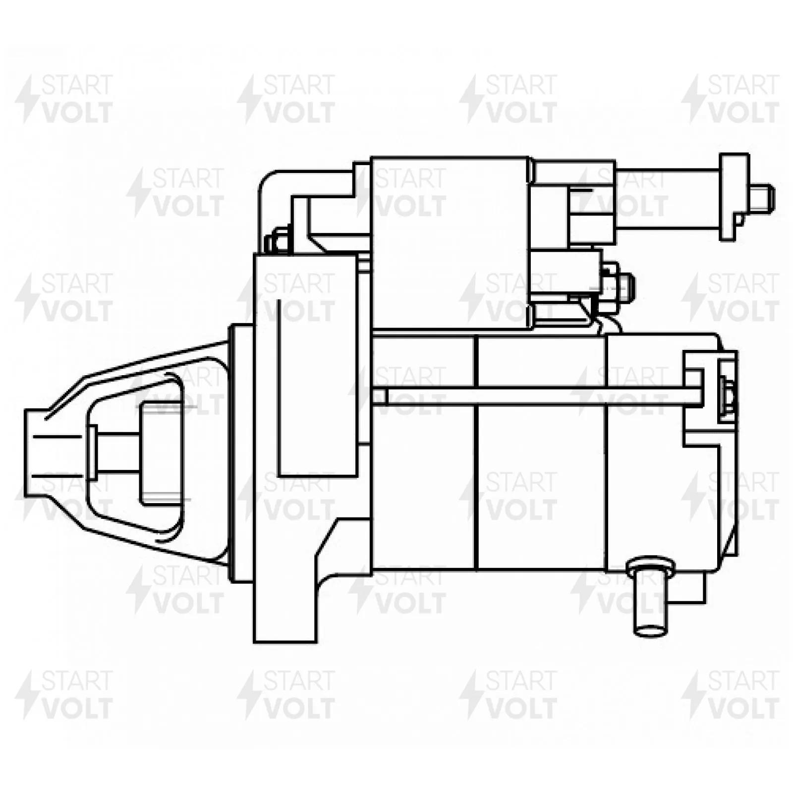 Стартер 1кВт STARTVOLT LSt 2307