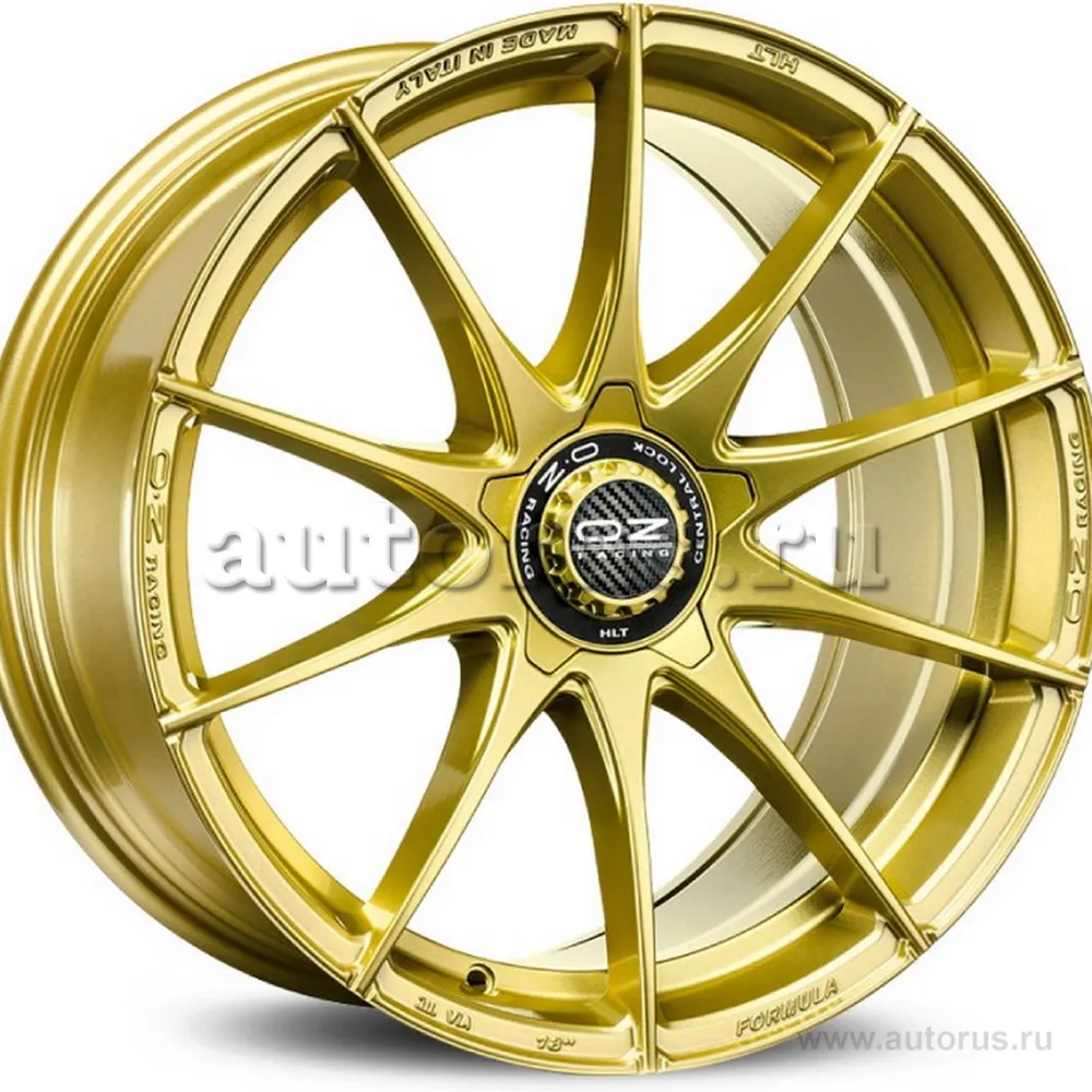 Диск литой R18 8J 5x100/68 ET48 OZ Formula HLT Race Gold W0189220776