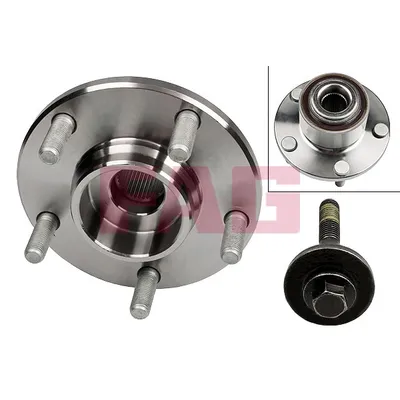 Ступица передняя в сборе L=R MAZDA 3 03->01.05 FAG 713 6157 60