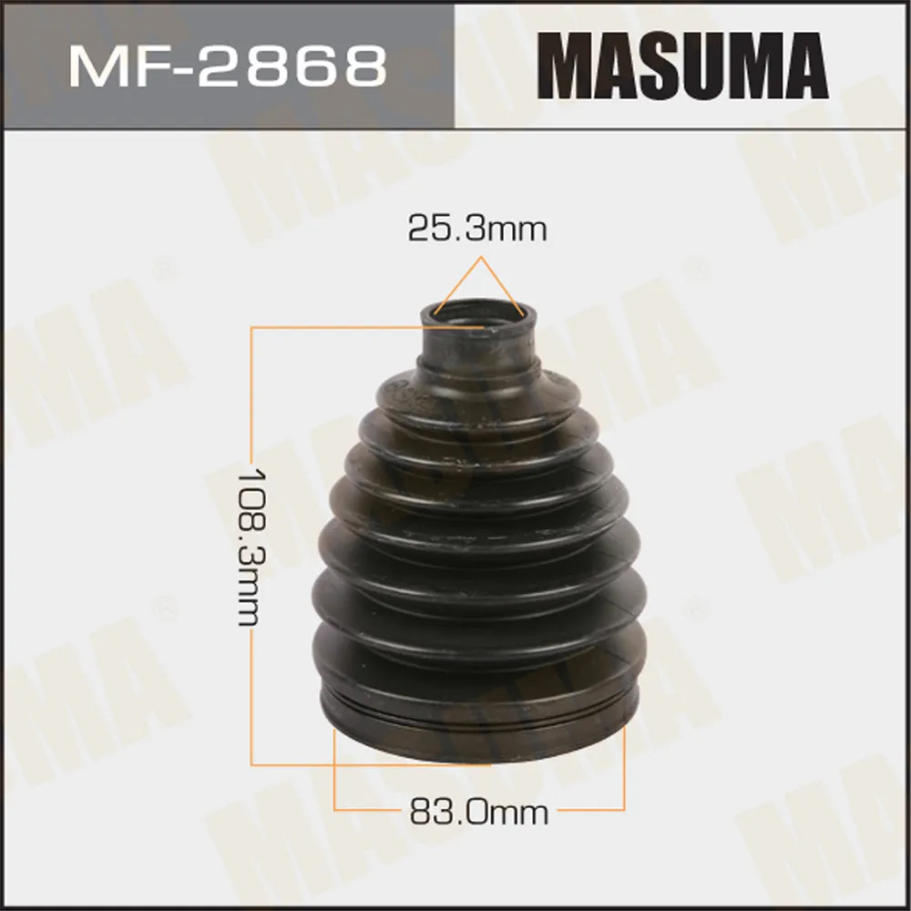 Пыльник ШРУСа (пластик + спецхомут) MASUMA mf2868