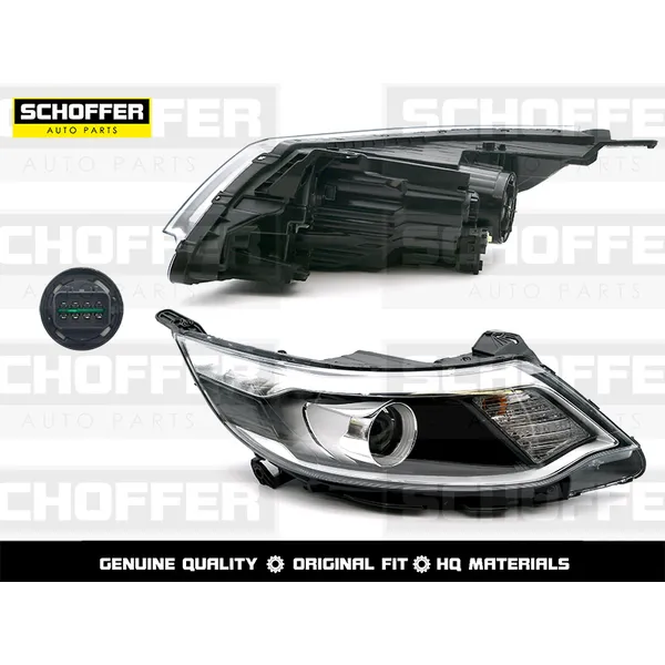 Фара правая линзованная Kia Rio 15-17 SCHOFFER SHF12121