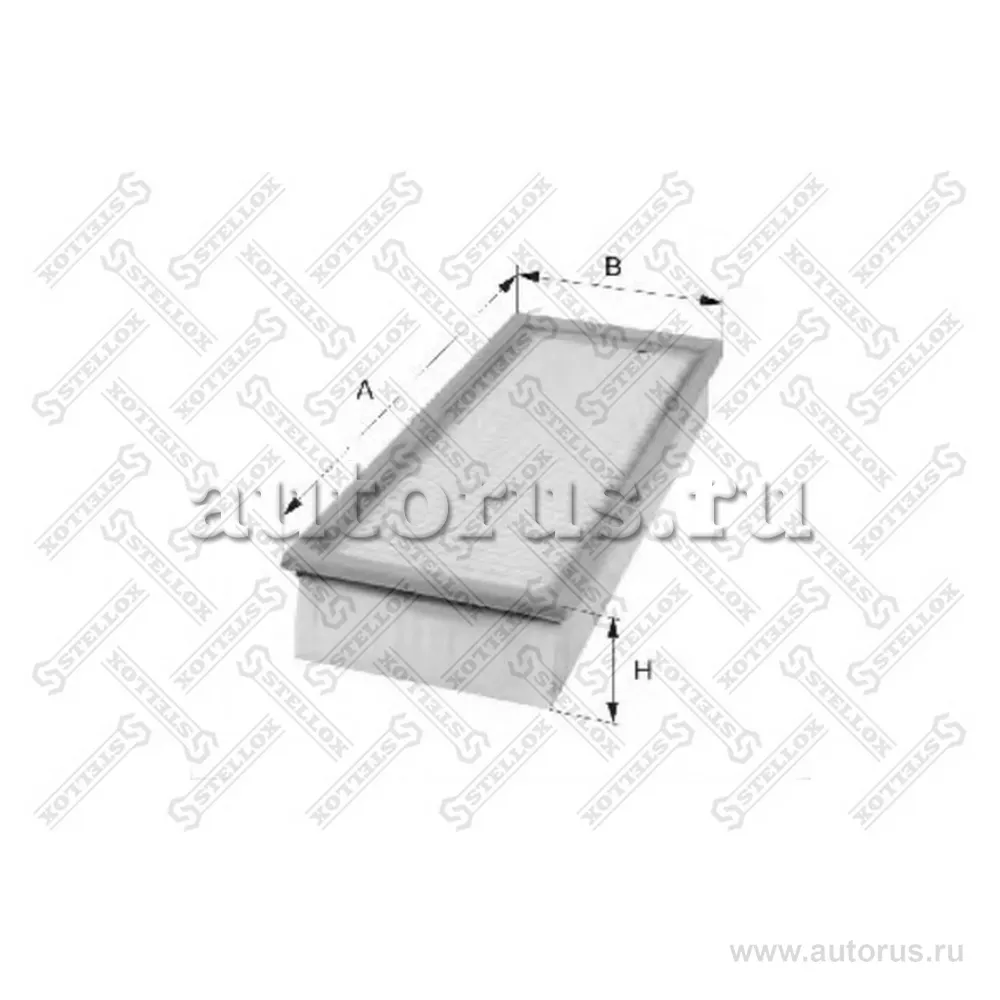 Фильтр воздушный Ford Mondeo 1.6i-2.0i & 16V 93> STELLOX 71-00522-SX