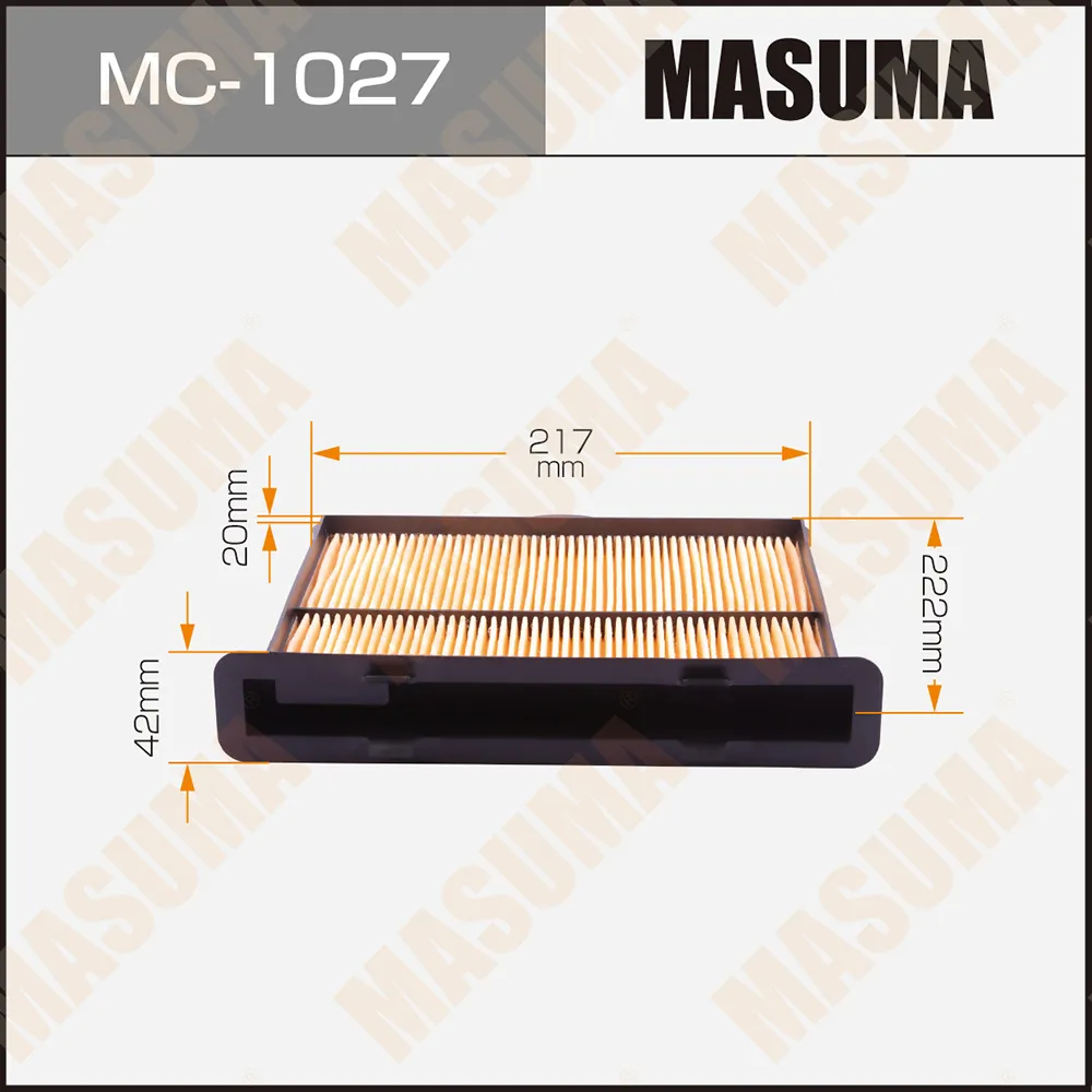 Фильтр салонный MASUMA MC1027