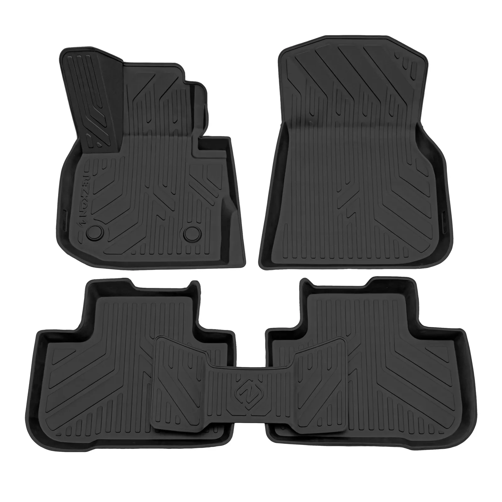 Коврики в салон BMW X3 G01 (17-Н.В.) Полиуретан Черный REZKON 0510035300