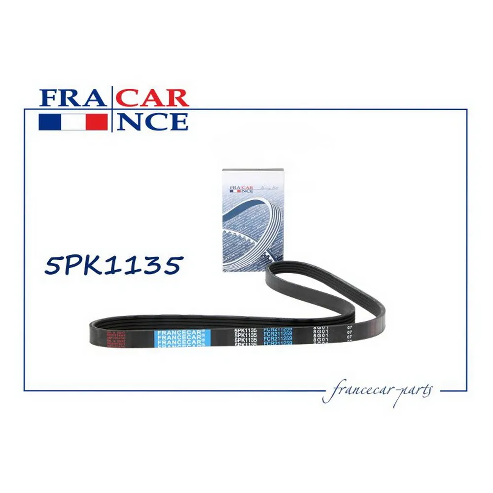 Ремень поликлиновый 8200020924  5PK1135  FCR211259 FRANCECAR