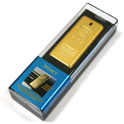 Ароматизатор жидкий на дефлектор флакон Золотые ароматы эгоист FKVJP GFL-302